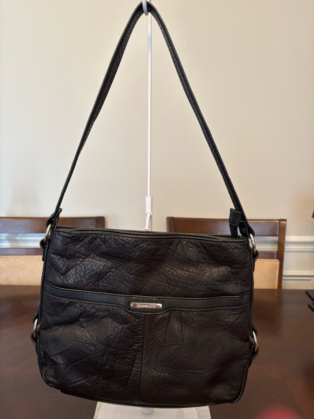 Stone & Co. Black Crossbody Shoulder Bag